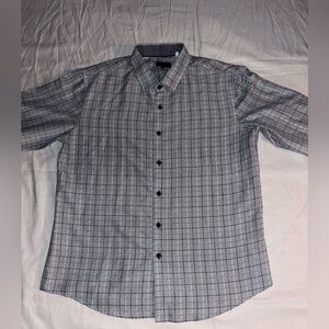 Pavini Checkered Button-Up Shirt